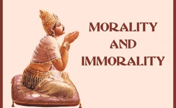 Morality Means Krishna's Satisfaction