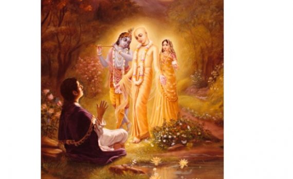 Ramananda lost consciousness in transcendental bliss.